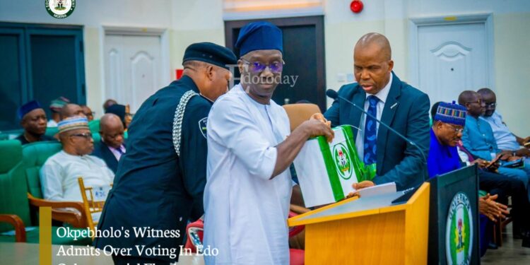 Okpebholo’s Witness Admits Over Voting In Edo Gubernatorial Election
