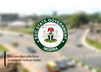 Edo State Govt Gifts N5m To Domestic Violence Victim (DETAILS)