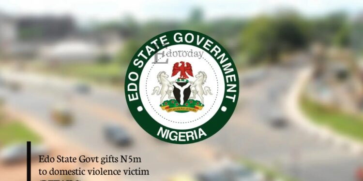 Edo State Govt Gifts N5m To Domestic Violence Victim (DETAILS)
