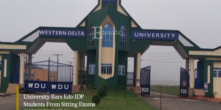 University Bars Edo IDP Students From Sitting Exams (MORE DETAILS)