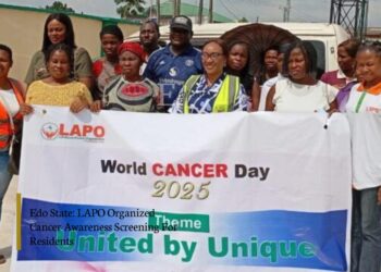 Edo State: LAPO Organized Cancer Awareness Screening For Residents
