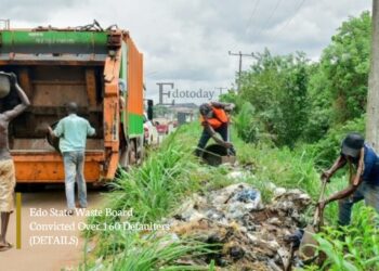Edo State Waste Board Convicted Over 160 Defaulters (DETAILS)