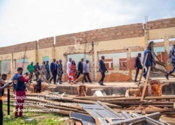“Implementing Tinubu’s Blueprint,” Okpebholo Inspects School Reconstruction