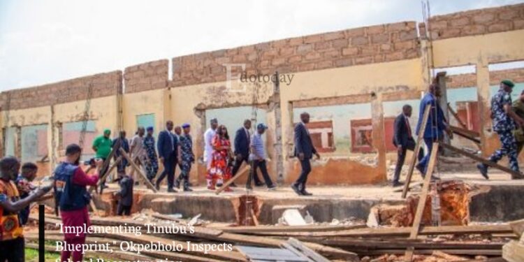 “Implementing Tinubu’s Blueprint,” Okpebholo Inspects School Reconstruction