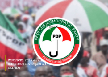 IMPOSTORS: PDP Raise Alarm In Edo State Leadership (READ DETAILS)