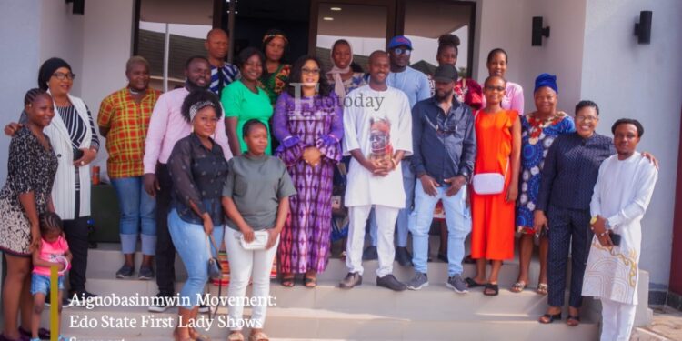 Aiguobasinmwin Movement: Edo State First Lady Shows Support