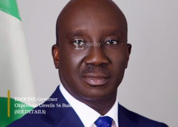 EDOLINE: Governor Okpebholo Unveils 56 Buses (SEE DETAILS)