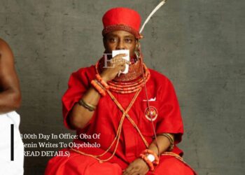 100th Day In Office: Oba Of Benin Writes To Okpebholo (READ DETAILS)