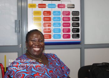 Edo State JONAPWD Re-elects New Chairperson (DETAILS)