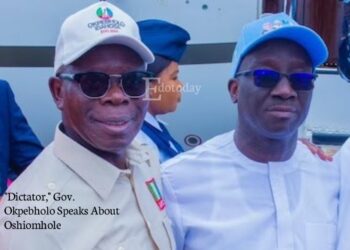 “Dictator,” Gov. Okpebholo Speaks About Oshiomhole