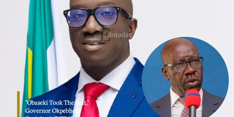 “Obaseki Took The Seat,” Governor Okpebholo Explained (DETAILS)