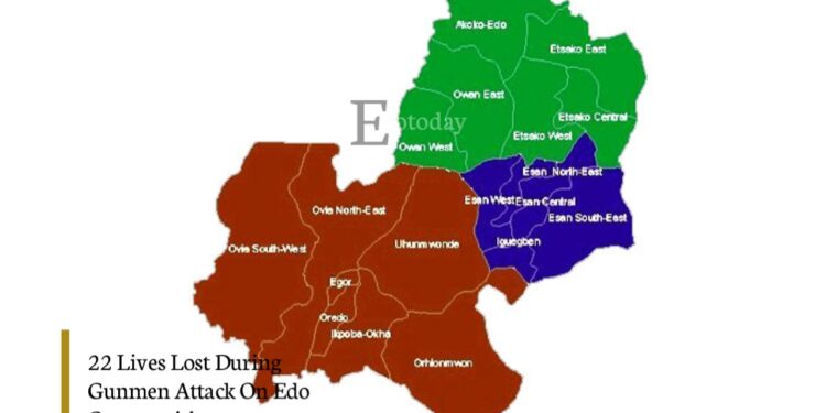 22 Lives Lost During Gunmen Attack On Edo Communities