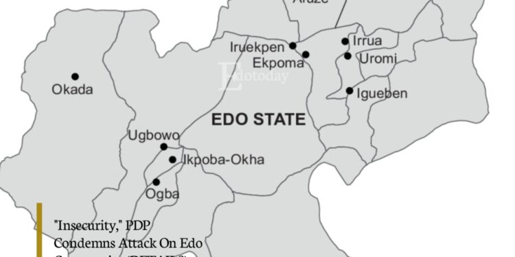 “Insecurity,” PDP Condemns Attack On Edo Community (DETAILS)