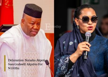 Defamation: Natasha Akpoti Sues Godswill Akpabio For N100Bn