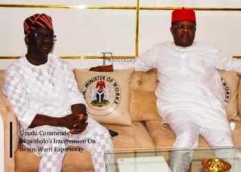 Umahi Commends Okpebholo’s Intervention On Benin-Warri Expressway