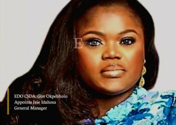 EDO CSDA: Gov Okpebholo Appoints Ivie Idahosa General Manager
