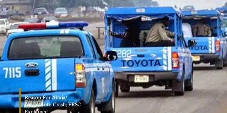 Reason For Abuja/Auchi Auto Crash; FRSC Explained