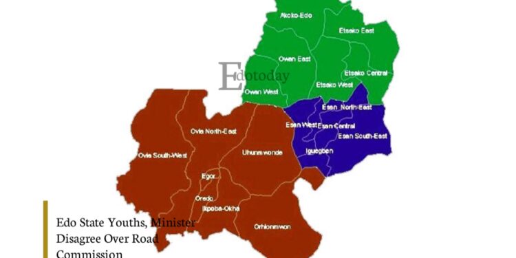 Edo State Youths, Minister Disagree Over Road Commission