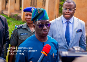 Gov Okpebholo Condemns PDP’s Comment Over Insecurity (MORE DETAILS)