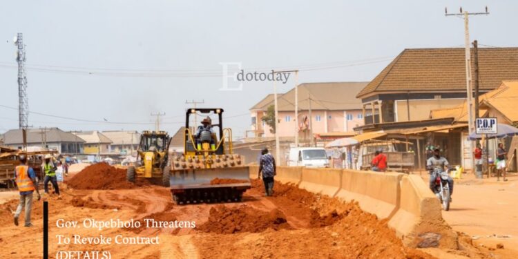 Gov. Okpebholo Threatens To Revoke Contract (DETAILS)