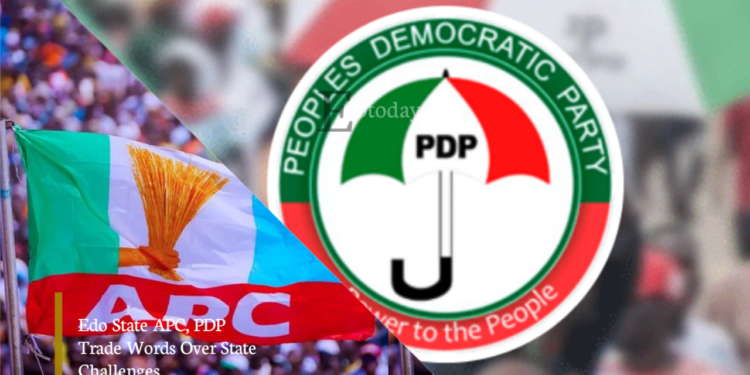 Edo State APC, PDP Trade Words Over State Challenges