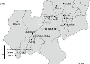 Four Edo State Lawmakers Defect To APC (SEE DETAILS)