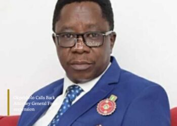 Okpebholo Calls Back Attorney General From suspension