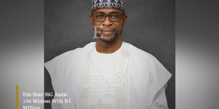 Edo State SSG Assist 100 Widows With N1 Million