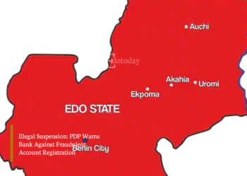 Illegal Suspension: PDP Warns Bank Against Fraudulent Account Registration