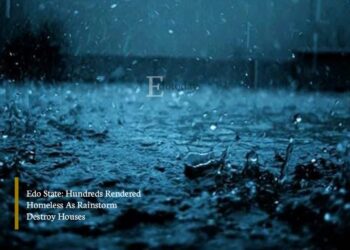 Edo State: Hundreds Rendered Homeless As Rainstorm Destroy Houses