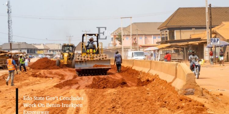 Edo State Gov’t Concludes Work On Benin-Iruekpen Expressway