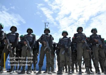 Nigerian Police Arrest Suspected Kidnappers, Recovered Firearms