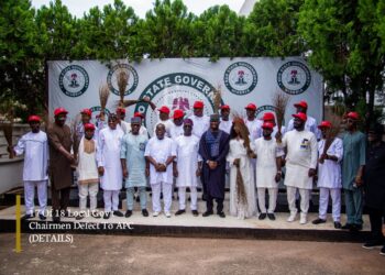 17 Of 18 Local Gov’t Chairmen Defect To APC (DETAILS)