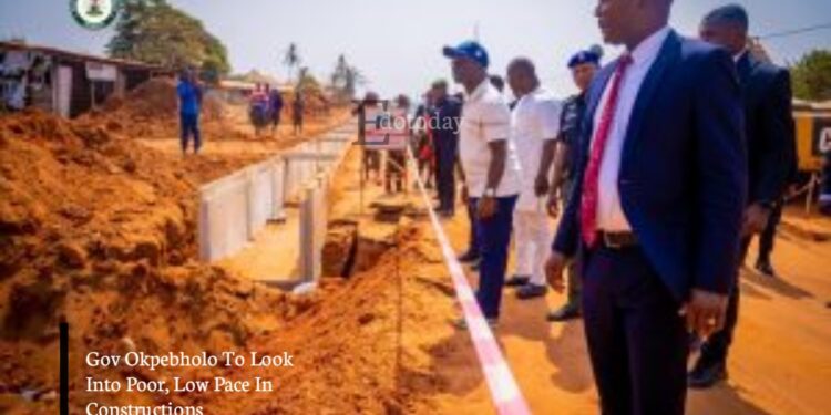 Gov Okpebholo To Look Into Poor, Low Pace In Constructions