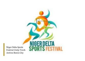 Niger Delta Sports Festival Unity Torch Arrives Benin City