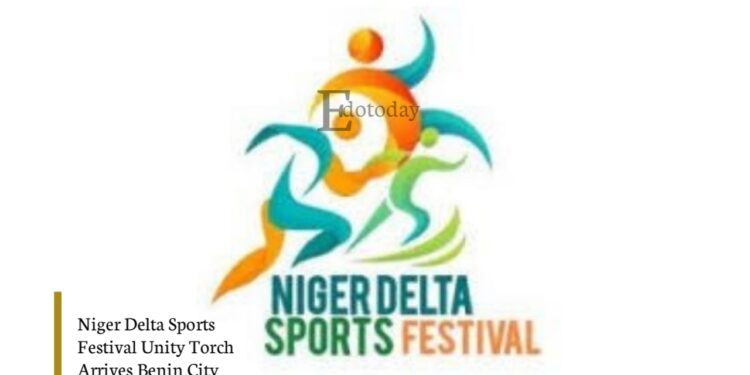 Niger Delta Sports Festival Unity Torch Arrives Benin City