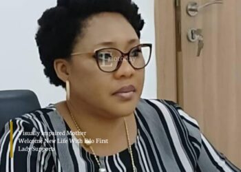 Visually Impaired Mother Welcome New Life With Edo First Lady Supports