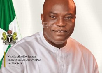 Natasha-Akpabio: Senator Imasuen Speaks Out Over Plan For His Recall