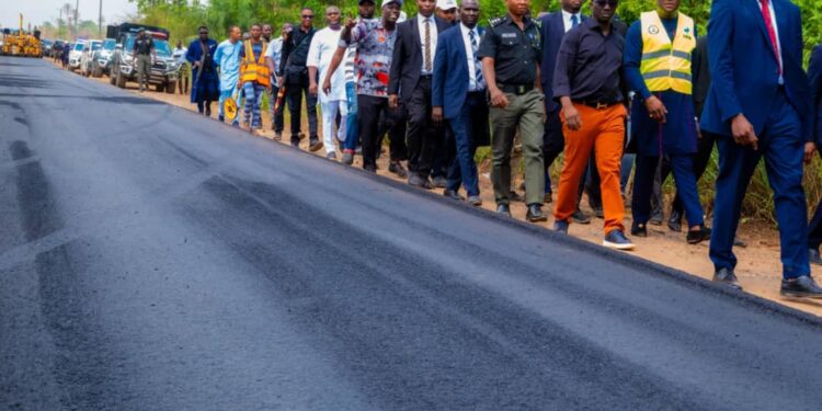 Governor Monday Okpebholo Begins Fulfilling Campaign Promises with Strategic Road Projects