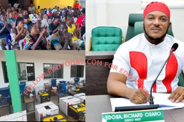 Best Edo Project Showcases 14 Major Achievements of Hon. Edosa Osaro Richard in Only Two Years
