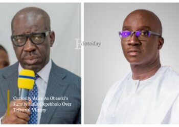 Curiosity Arise As Obaseki’s Family Hails Okpebholo Over Tribunal Victory