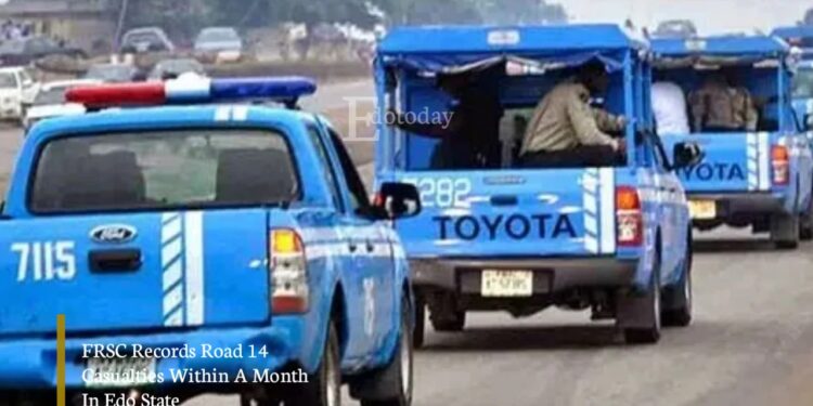 FRSC Records 14 Road Casualties Within A Month In Edo State
