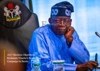 2027 Election: Okpebholo Kickstarts Tinubu’s Re-election Campaign In Benin