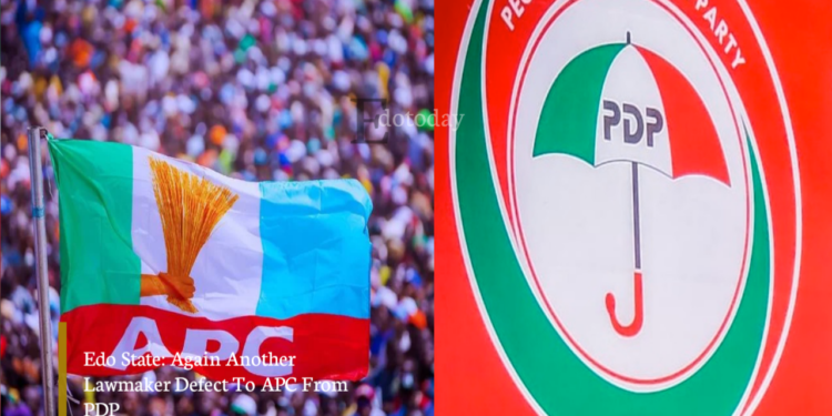 Edo State: Again Another Lawmaker Defect To APC From PDP