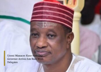 Uromi Massacre: Kano State Dep Governor Arrives Edo State With Delegates