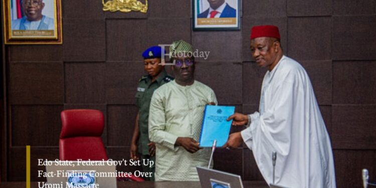 Edo State, Federal Gov’t Set Up Fact-Finding Committee Over Uromi Massacre