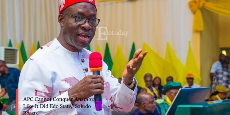 “APC Cannot Conquer Anambra Like It Did Edo State,” Soludo Boasts