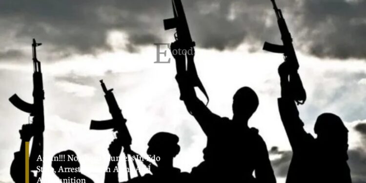 Again!!! Northern Hunters In Edo State, Arrested With Arms And Ammunition