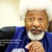 Wole Soyinka Frowns At NBC Ban On Eedris Abdulkareem’s Song, Edo Killings