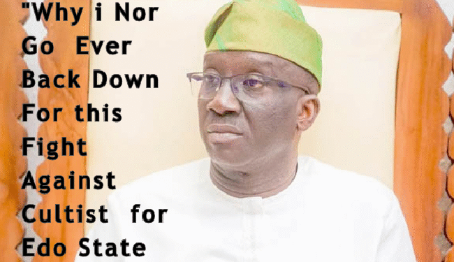 Why I No Go Ever Back Down for Fight Against Cultists” – Gov Okpebholo Open Up on Edo Wahala
